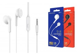 Наушники вакуумные проводные BOROFONE BM40 Sage universal earphones (белый)