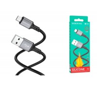 Кабель USB - MicroUSB BOROFONE BX83 2,4A (черный) 1м