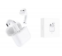 Наушники вакуумные беспроводные BOROFONE BW34 True wireless BT headset Bluetooth (белый)