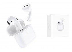 Наушники вакуумные беспроводные BOROFONE BW34 True wireless BT headset Bluetooth (белый)