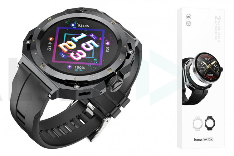 Смарт часы HOCO Y14 Smart sport watch (черные)