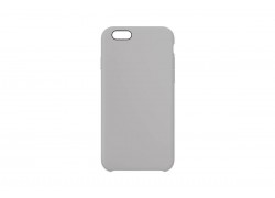Чехол для iPhone 6 Plus/6S Plus Silicone Case Soft Touch (светло-серый)