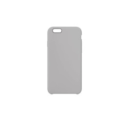 Чехол для iPhone 6 Plus/6S Plus Silicone Case Soft Touch (светло-серый)