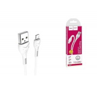 Кабель USB - Lightning HOCO X37, 2,4A (белый) 1м