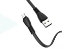 Кабель USB - MicroUSB HOCO X40 2,4A (черный) 1м