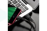 Кабель USB - MicroUSB HOCO X40 2,4A (черный) 1м