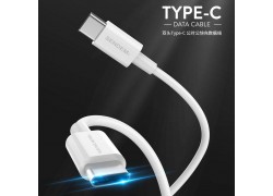 Кабель USB Type-C - USB Type-C SENDEM M27 3A PD18W (белый) 1м