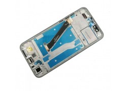 Средняя часть для Huawei Honor 9 Lite (рамка дисплея) серый, с разбора