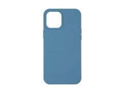 Чехол для iPhone 12 (6.1) Soft Touch (голубой)