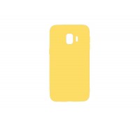 Чехол для Samsung J2 Pro 2018 тонкий (желтый)