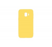 Чехол для Samsung J2 Pro 2018 тонкий (желтый)