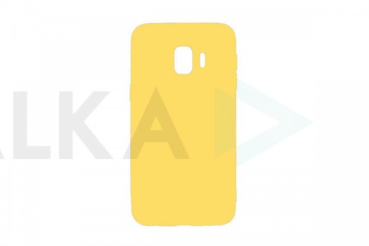 Чехол для Samsung J2 Pro 2018 тонкий (желтый)