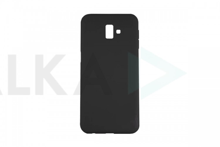 Чехол для Samsung J8 (2018)/J6/A6 plus тонкий (черный)