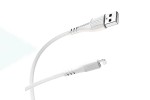 Кабель USB - Lightning BOROFONE BX37, 2,4A (белый) 1м
