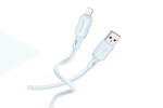 Кабель USB - Lightning BOROFONE BX94 2,4A (светло-синий) 1м