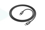 Кабель USB Type-C - USB Type-C BOROFONE BX87, PD60W (черный) 1м