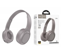 Наушники мониторные беспроводные HOCO W46 wireless headphones Bluetooth (коричневый)