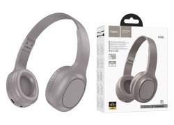 Наушники мониторные беспроводные HOCO W46 wireless headphones Bluetooth (коричневый)