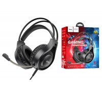 Наушники мониторные проводные HOCO W106 Tiger gaming headphones (черный)