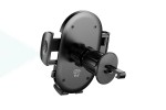 Держатель автомобильный для телефона HOCO H53 Brusco ultra-thin push-type в воздуховод черный