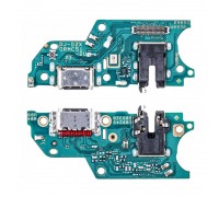 Шлейф для Realme C51 (RMX3830) с разъемом зарядки + разъем гарнитуры (плата) org