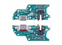 Шлейф для Realme C51 (RMX3830) с разъемом зарядки + разъем гарнитуры (плата) org