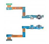 Шлейф для Samsung T550/ T555 Galaxy Tab A 9.7 с разъемом зарядки + разъем гарнитуры, org