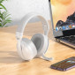 Наушники мониторные беспроводные BOROFONE BO30 Magic light Bluetooth (белый)