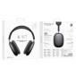 Наушники мониторные беспроводные BOROFONE BO35 Plus Adorable ANC Bluetooth (глубокий космос серый)