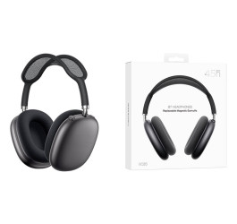 Наушники мониторные беспроводные BOROFONE BO35 Adorable Bluetooth (глубокий космос серый)