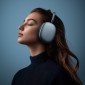 Наушники мониторные беспроводные BOROFONE BO35 Adorable Bluetooth (глубокий космос серый)