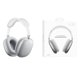 Наушники мониторные беспроводные BOROFONE BO35 Adorable Bluetooth (серебро)
