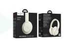 Наушники мониторные беспроводные HOCO W45 Enjoy Bluetooth (молочно белый)