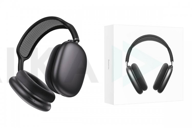 Наушники мониторные беспроводные HOCO W58 ANC Bluetooth (глубокий серый космос)