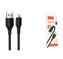 Кабель USB - MicroUSB HOCO X120 Beneficio (черный)