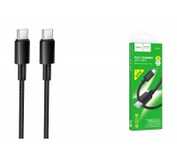 Кабель Type-C - Type-C HOCO X119 Energy 60W (черный)