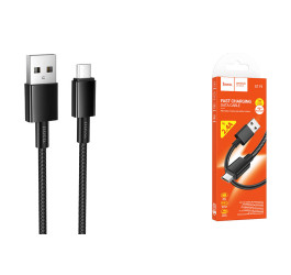 Кабель USB - MicroUSB HOCO X119 Energy (черный)