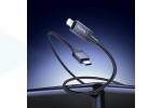 Кабель USB Type-C - Lightning HOCO X118 Generous PD27W (черный)