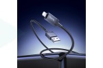 Кабель USB - Lightning HOCO X118 Generous (черный)