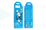 Кабель USB Type-C - Lightning HOCO X117 Star PD27W (черный)