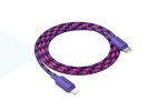Кабель USB Type-C - Lightning HOCO X116 Meridian PD (красный градиент)