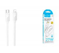 Кабель USB Type-C -Lightning HOCO X114 Energy PD зарядный дата кабель (белый) 1 м