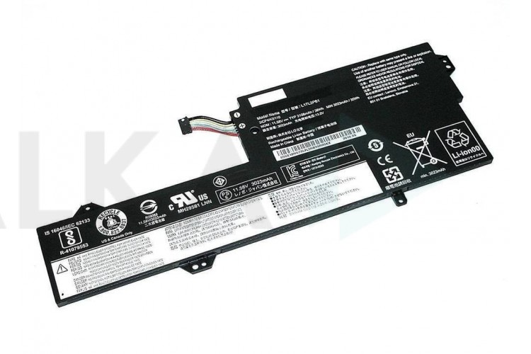 Аккумулятор L17M3P61 для ноутбука Lenovo IdeaPad 320S-13 11,58V 3108mAh ORG