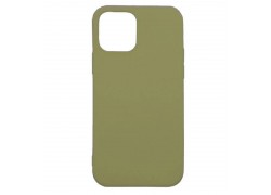 Чехол для iPhone 12 (5.4) тонкий (оливковый)