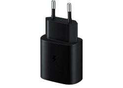 Сетевое зарядное устройство USB-C Samsung PD Adapter 25W (or.) (черный)