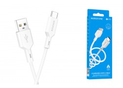 Кабель USB - USB Type-C BOROFONE BX70, 2,4A (черный) 1м