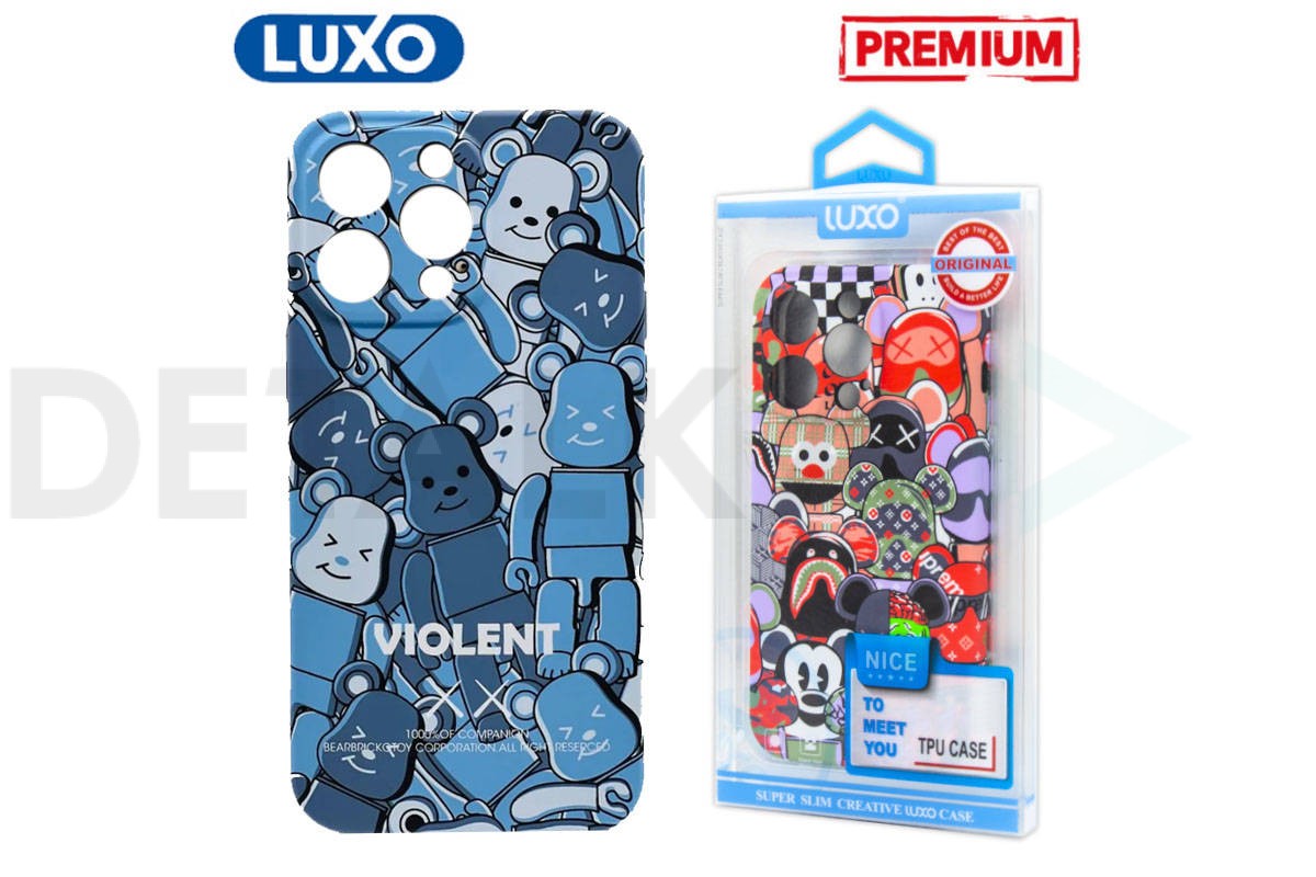 Чехол для телефона LUXO iPhone 14 PLUS ( Рисунок VIOLENT KAWS ) в Детальке  купить,