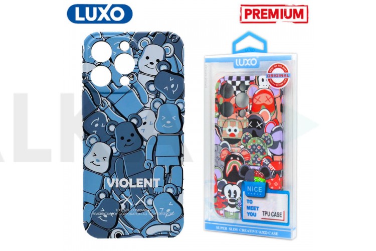 Чехол для телефона LUXO iPhone 14 PLUS ( Рисунок VIOLENT KAWS )