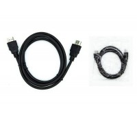 Кабель HDMI (папа - папа) 5 м (V1,4) черный