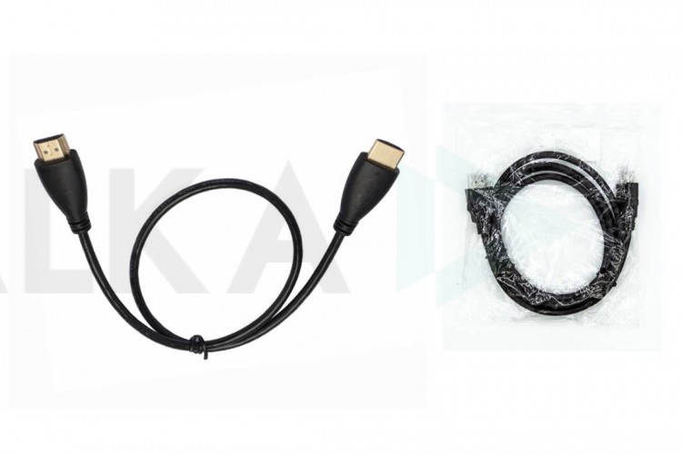 Кабель HDMI (папа - папа) 0,3 м (V1.4) черный